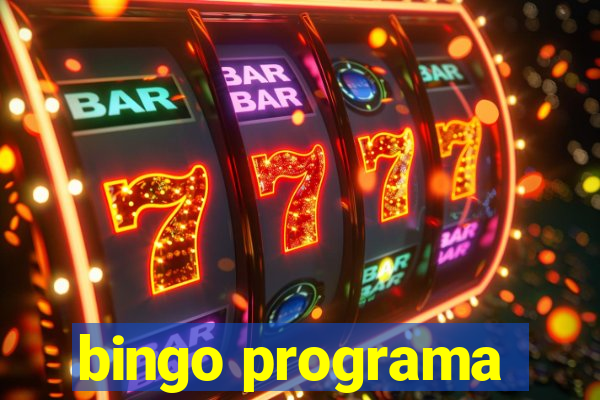 bingo programa