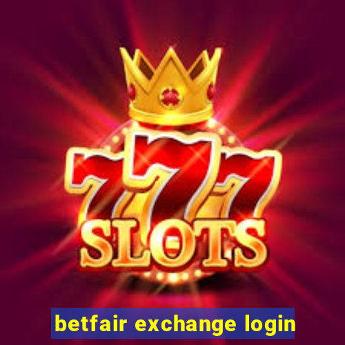 betfair exchange login