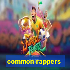 common rappers