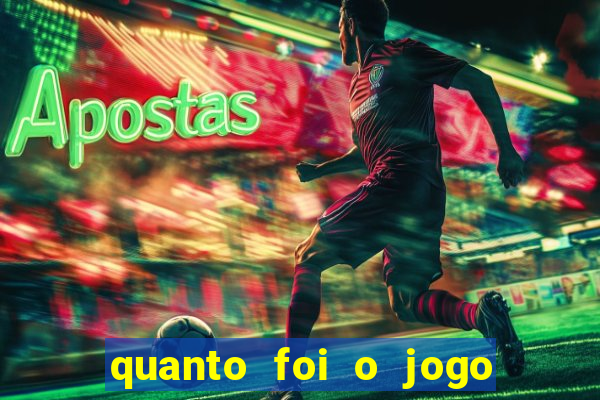 quanto foi o jogo do paisandu