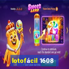 lotofácil 1608