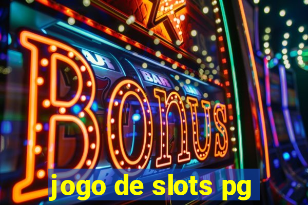 jogo de slots pg