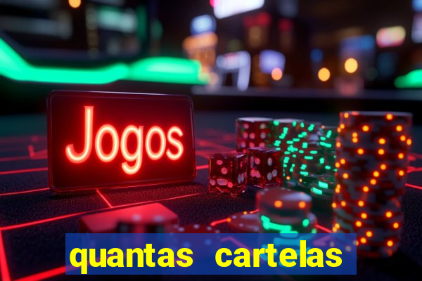 quantas cartelas vem no bloco de bingo