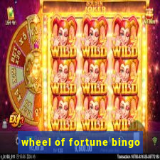 wheel of fortune bingo