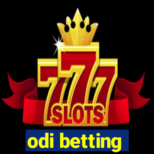 odi betting