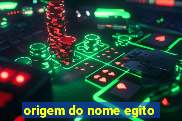 origem do nome egito