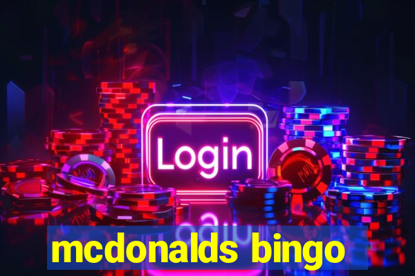 mcdonalds bingo