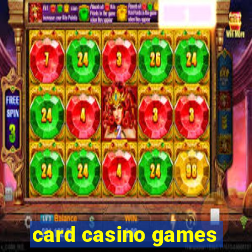 card casino games