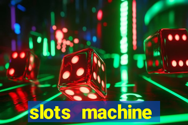 slots machine gratis casino