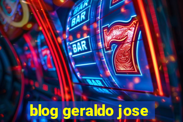 blog geraldo jose