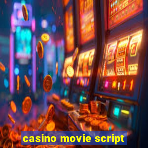 casino movie script