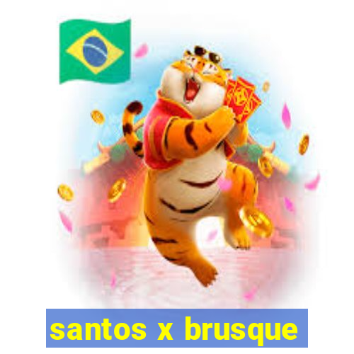 santos x brusque