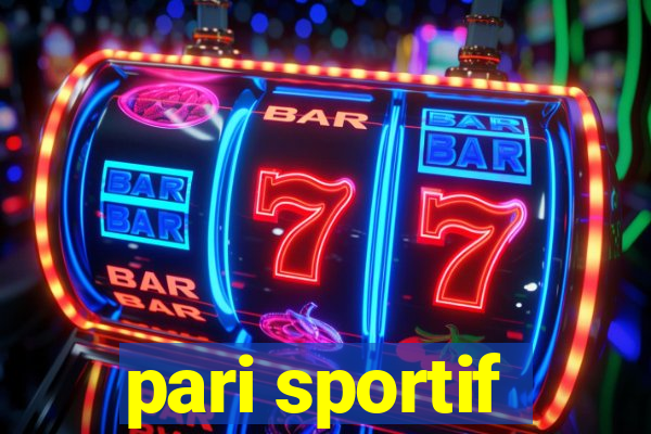 pari sportif