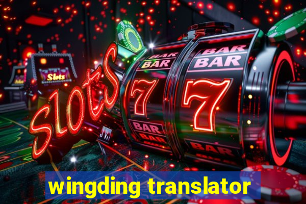 wingding translator