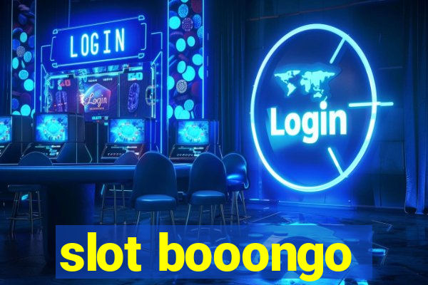 slot booongo