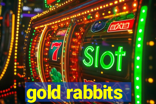 gold rabbits