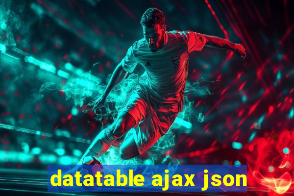 datatable ajax json