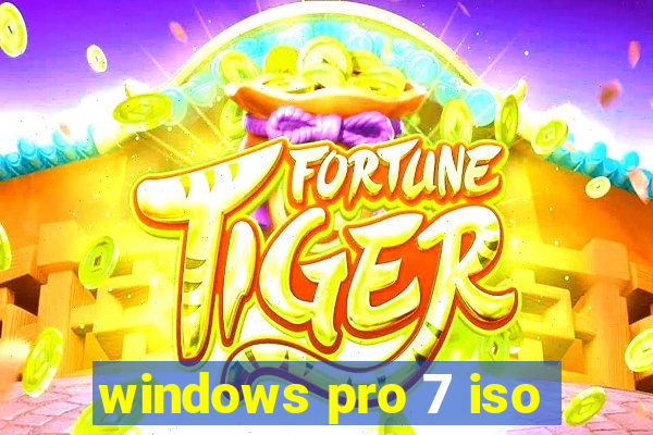 windows pro 7 iso