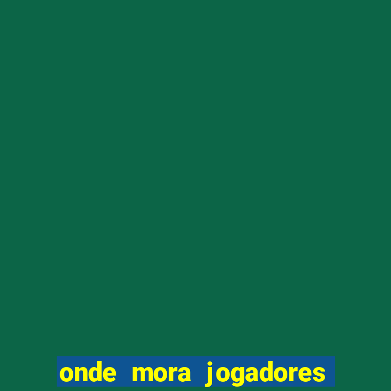 onde mora jogadores do corinthians