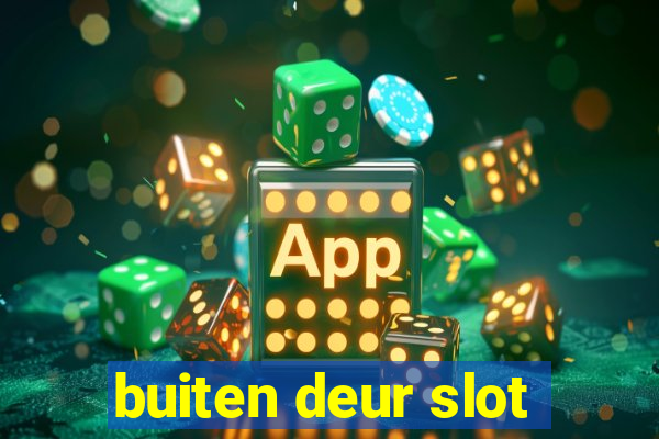 buiten deur slot