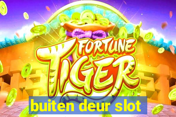 buiten deur slot