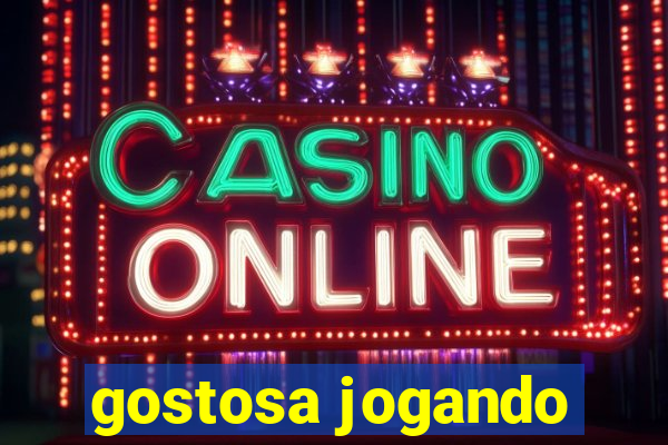 gostosa jogando