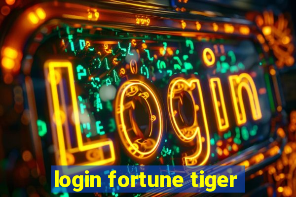 login fortune tiger