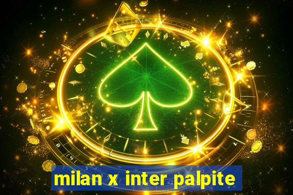 milan x inter palpite