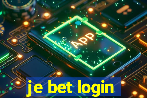 je bet login