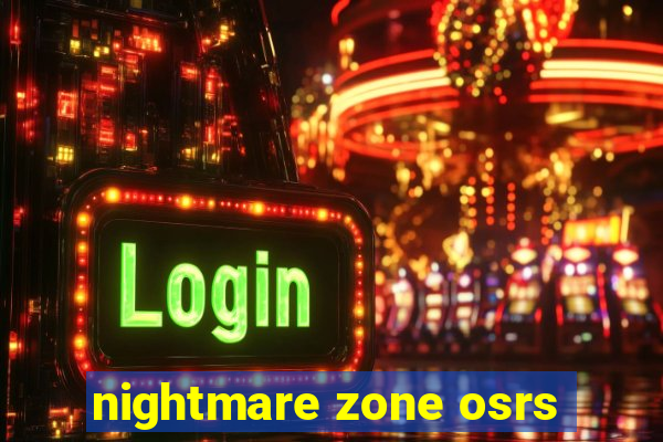 nightmare zone osrs