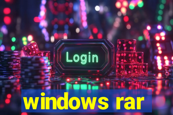 windows rar