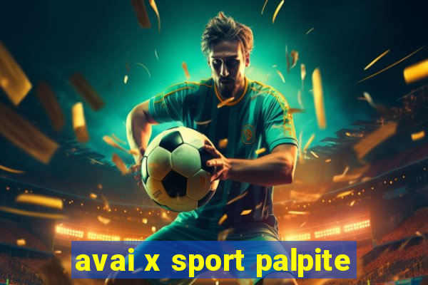 avai x sport palpite