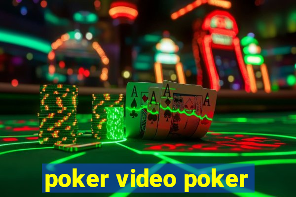 poker video poker