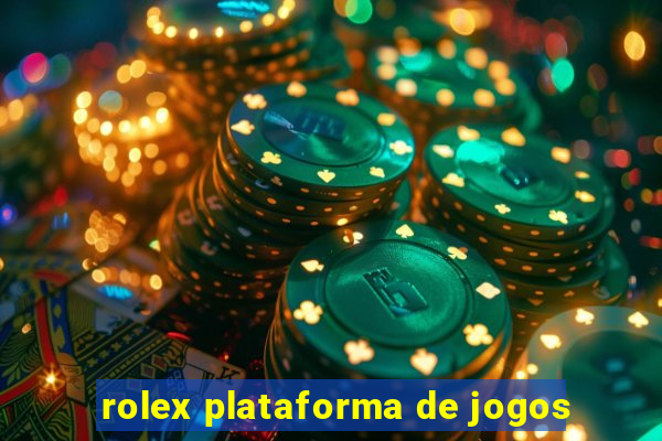 rolex plataforma de jogos