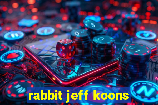 rabbit jeff koons