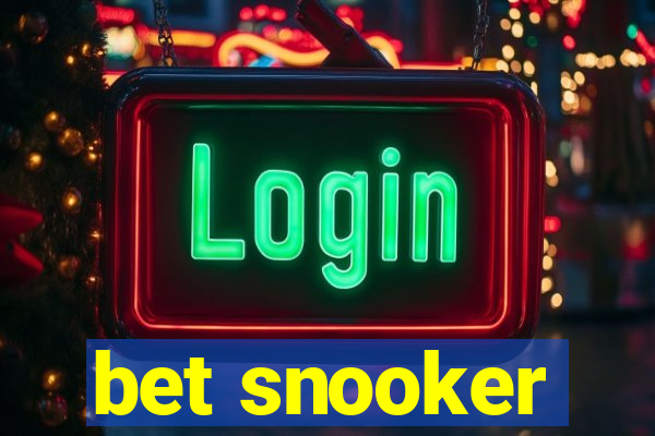 bet snooker