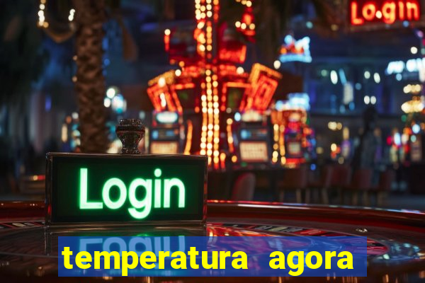 temperatura agora vitoria da conquista