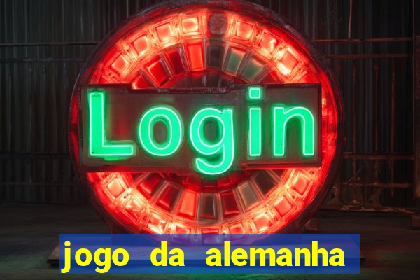 jogo da alemanha ao vivo