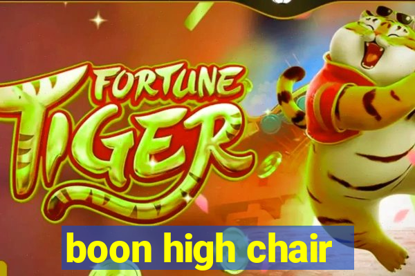 boon high chair