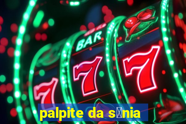 palpite da s么nia