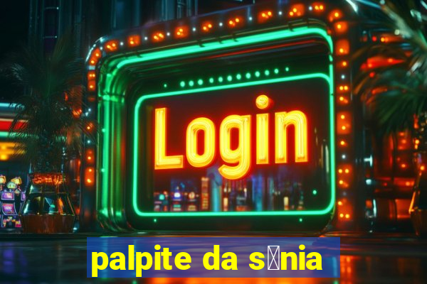 palpite da s么nia