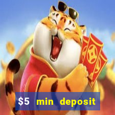 $5 min deposit casino australia