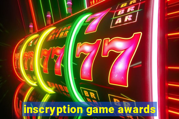 inscryption game awards