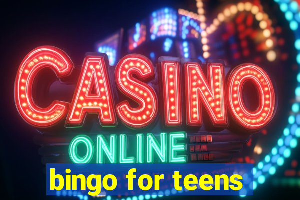 bingo for teens