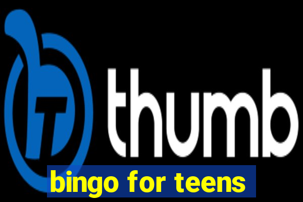 bingo for teens