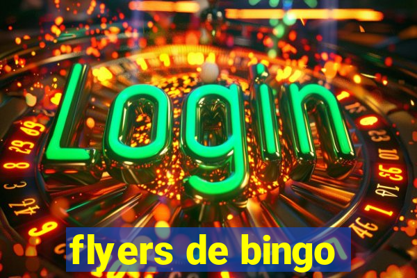 flyers de bingo