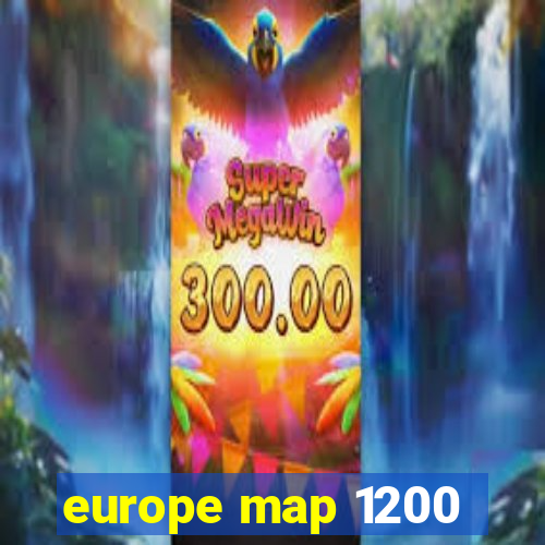 europe map 1200