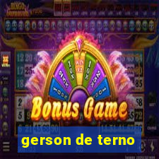 gerson de terno