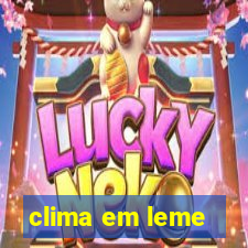 clima em leme