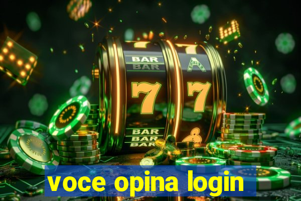 voce opina login